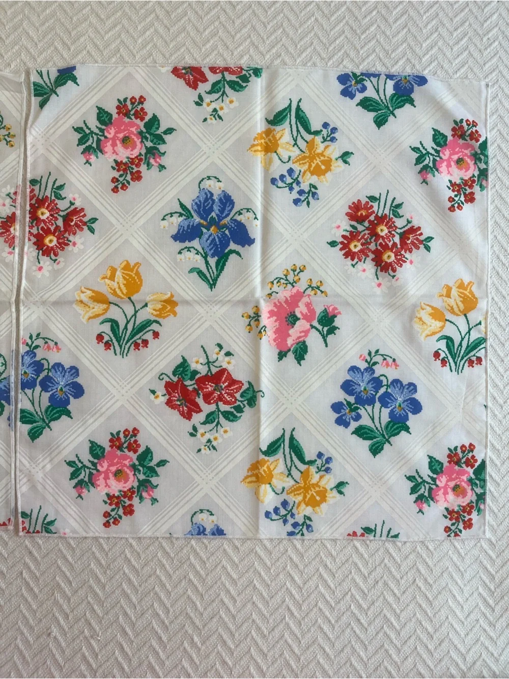 Vintage Floral Napkins